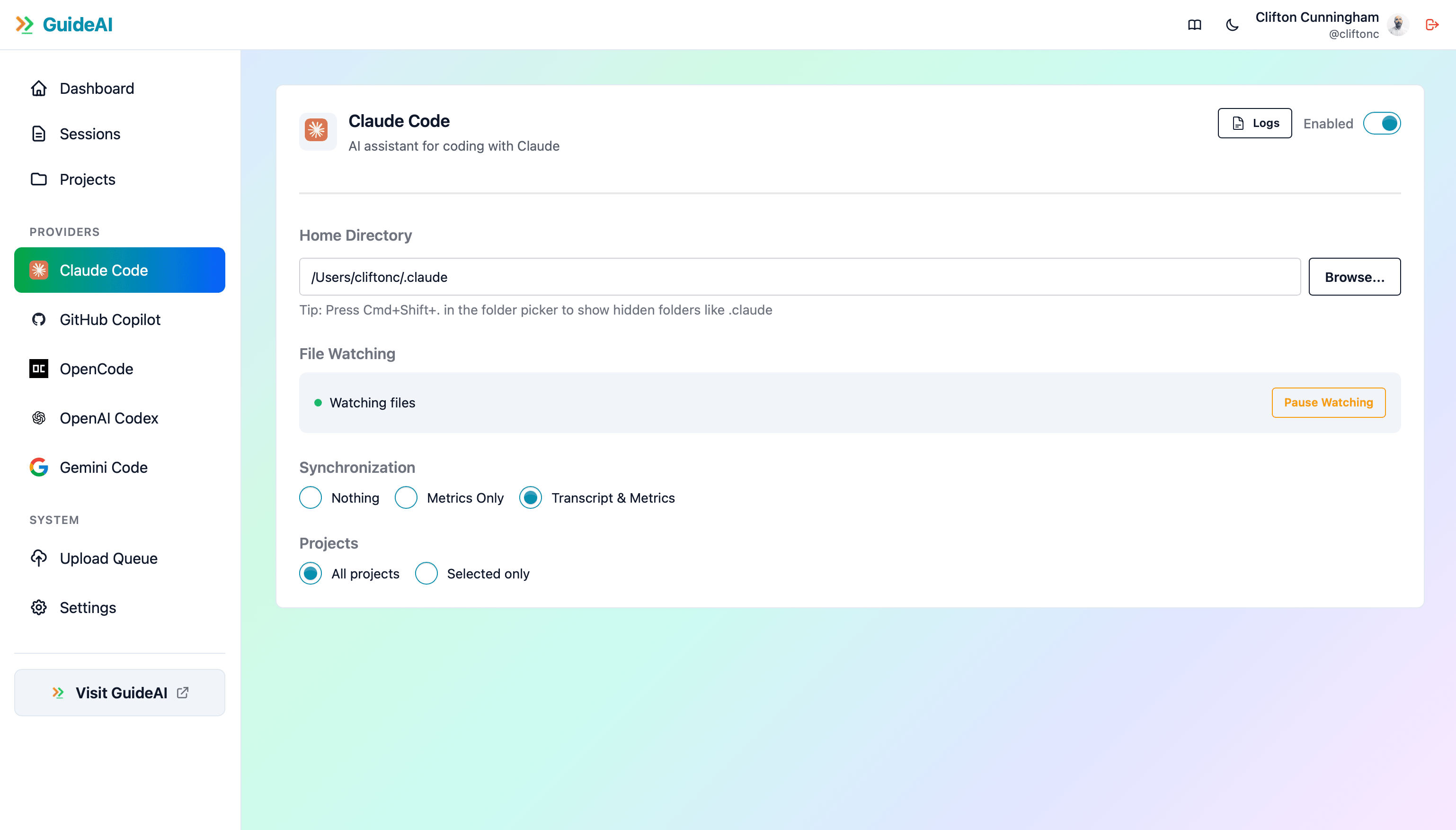 Privacy Settings